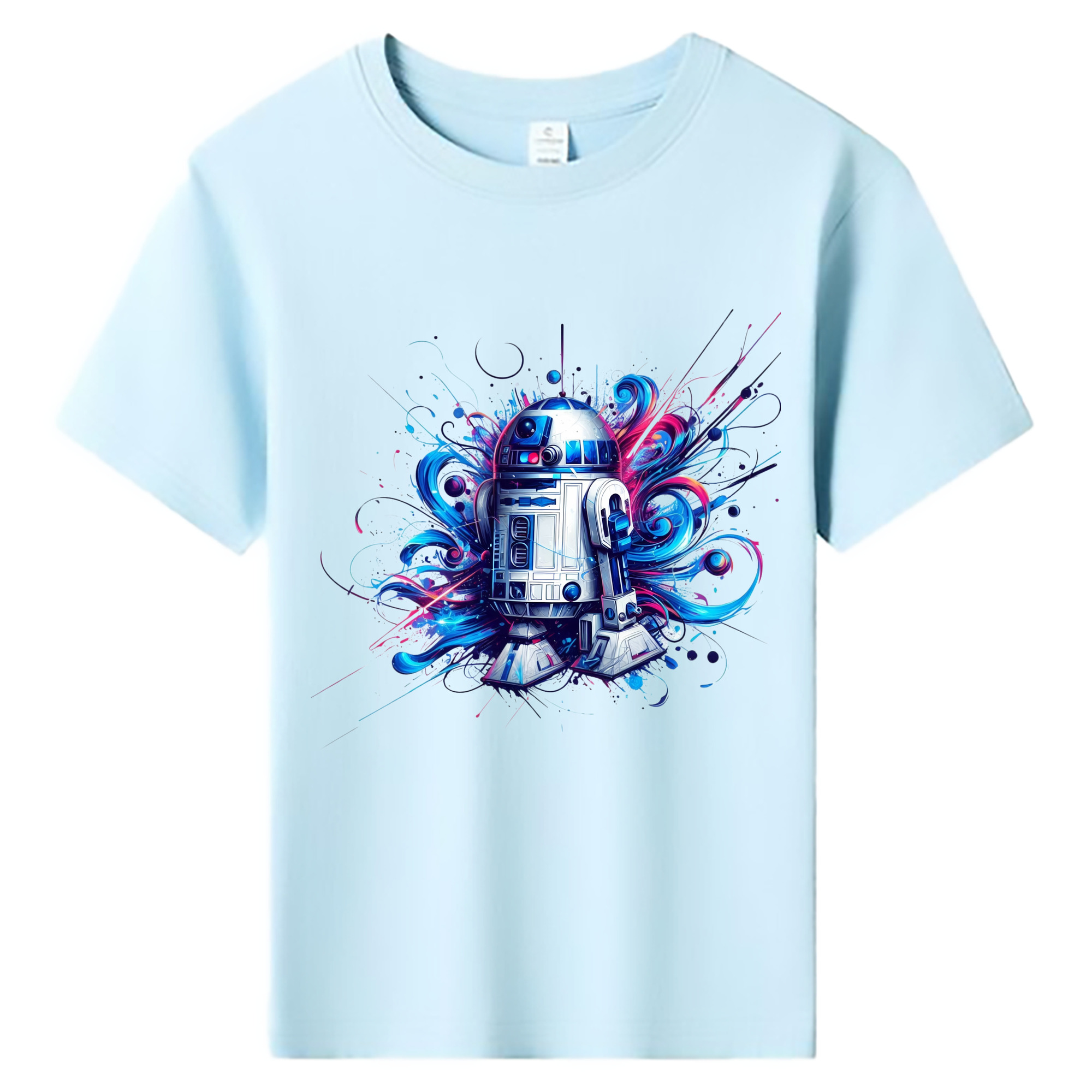 （画像用） スター・ウォーズ Star Wars 綿100％キッズTシャツ（フロントプリント）